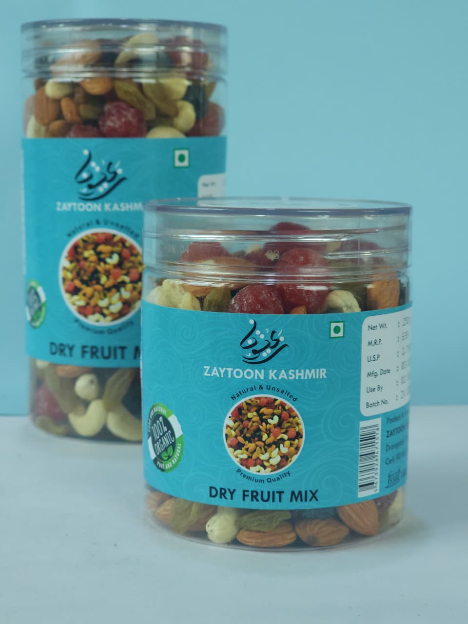 Kashmiri Dry Fruit Mix | Cashews, Almonds, Raspberry, Raisins & Black Raisins