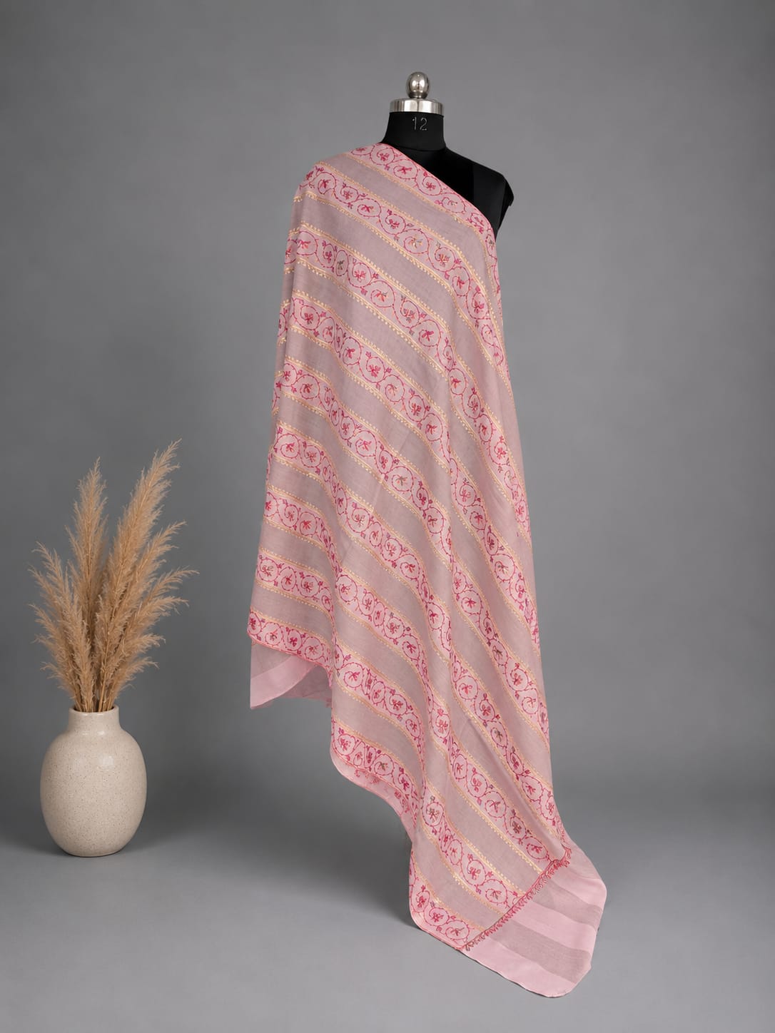 Kalamkari Tilla Toosha Shawl
