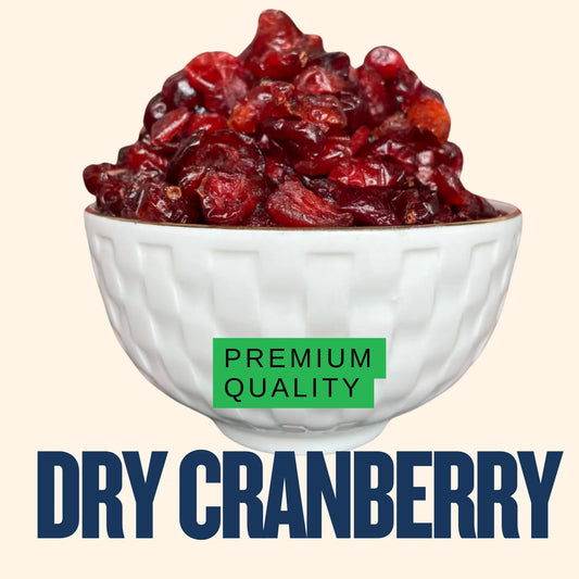 Golden raisins and dried cranberries