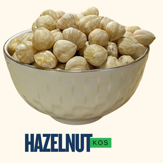 Brazil nuts and hazelnuts, raw and natural