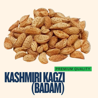 Kashmiri Paper-Shell Almonds (In Shell)